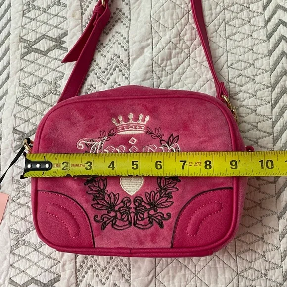 NWT Juicy Couture Pink Crossbody Bag - Picture 11 of 12